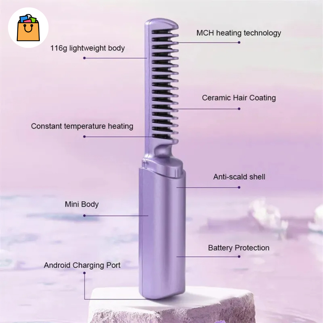 EasyGlam™ Pro Hair Straightener